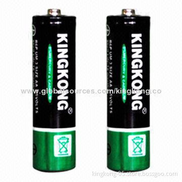 Super Heavy Duty Carbonic/R6P 1.5V AA Dry Batteries with CE, RoHS, SGS Marks